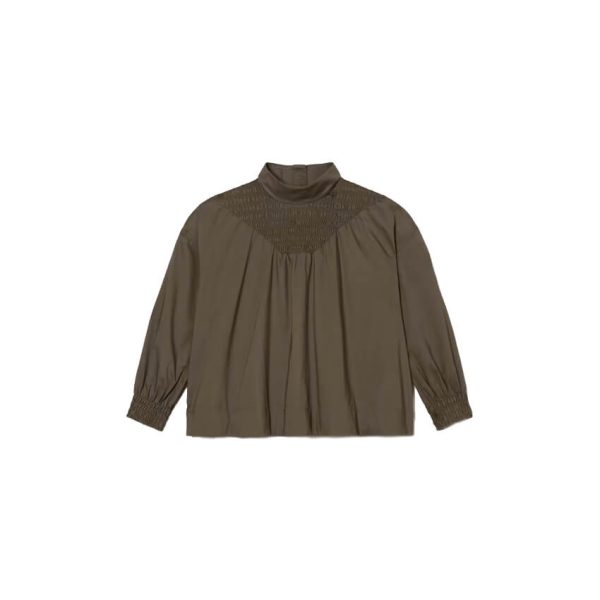 The Funnel-Neck Smock Top